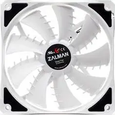 Ventilator Zalman case fan. ZM-SF3 120mm Sharks Fin Blade . 120(L) x 120(W) x 26.4(H) mm. 900rpm-1500rpm (RC).