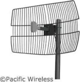 Pacific Wireless GD24-19, grid antenna 19dBi 2,4GHz, frekvencija 2400-2500 MHz, vertikalna ili horiz