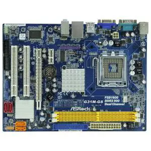 Matična ploča s775 Asrock G31M-GS, Intel G31, Intel ICH7, M-ATX, FSB 1600/1333/1066