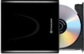 Optički uređaj eksterni Transcend TS8XDVDRW-K, slim, USB, crni