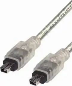 Kabel firewire Transmedia VD 1-2, 1x 4 pin na 1x 4 pin, 2m