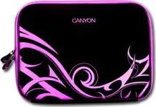 Carrying Case CANYON NB SLEEVE (Black/Pink, 310x235x20mm for Laptop up to 10