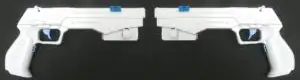 Thrustmaster T Gun Duo Pack + NW - White - pack of 2 guns for Wii.