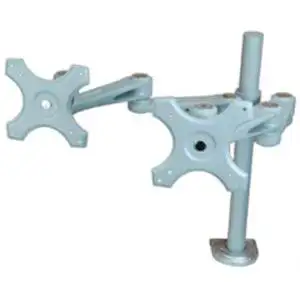 Roline VALUE Dual LCD Monitor Arm, 5 Joints, Desk Clamp (max. Arm length 450mm - Load Capacity 10kg)