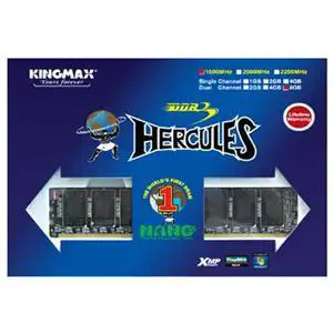 Memorija Kingmax DDR3 1600Mhz 8GB (2X4GB), non-ECC, CL9.0, 128Mx8, FLGF