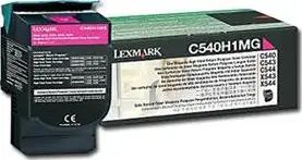 Toner Cartridge LEXMARK Magenta, for C540, C543, C544, X543, X544 (2000pages)