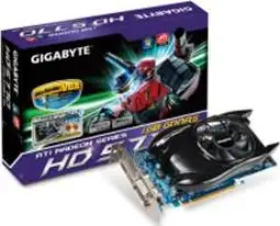 Grafička kartica Gigabyte PCI-E ATI Radeon HD5770 1GB GDDR5/128-bit, DisplayPort/CRT(adapter)/2xDual