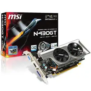 Grafička kartica MSI PCI-E nVidia GeForce N430GT,1GB DDR3, HDMI, DX11, OC, Dual FAN