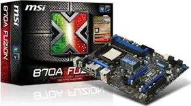 Matična ploča sAM3 MSI 870A FUZION, DDR3, USB3, Hydra,CF