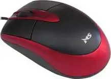 Miš MS Industrial ECLIPSE crno-crveni (žični)
