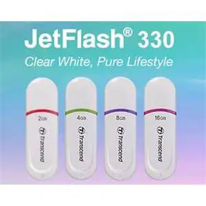 USB stick 4GB Transcend JFV330 bez loga