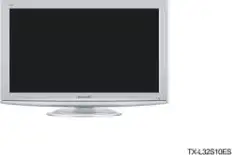 Televizor Panasonic LCD TV TX-L32S10ES, 82cm, 1920x1080, DVB-T MPEG4, SD, srebrni