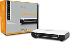 Switch CANYON CNP-D08PA (8 x 10/100Mbps, MDI/MDI-X switch, Switching, VPN Support) Retail