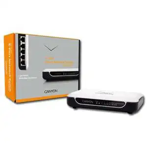 Switch CANYON CNP-D05PA (5 x 10/100Mbps, MDI/MDI-X switch, Switching, VPN Support) Retail
