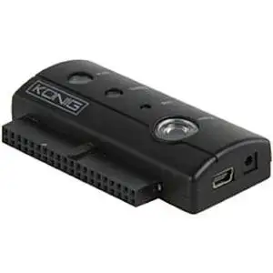 KONIG USB2.0 to IDE×3 konverter, 2.5''+3.5'' IDE HDD + S-ATA