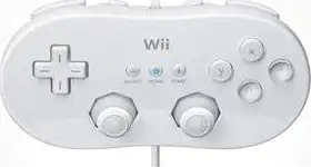 Gamepad Nintendo Wii Classic Controller White