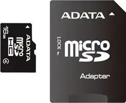 Memorijska kartica Adata 16 GB MicroSD Adata HC Class4 + 1 adapter