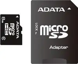 Memorijska kartica MicroSD 8GB Adata HC Class10 + adapter
