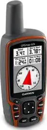 GPS uređaj Garmin GPSMAP 62S (USB, visinomjer, 3-osni kompas, bazna karta, HR izbornik), 010-00868-01