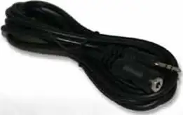 Kabel stereo 3.5mm M->F, 1.5m