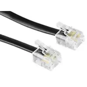 Kabel telefonski 2m M-M, RJ11-RJ11