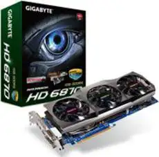 Grafička kartica Gigabyte ATI Radeon HD6870 1GB GDDR5/256-bit, PCIe, CRT (adapter)/DVI-I,DVI-D/Displ
