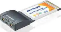 TV Tuner AverMedia AVerTV Hybrid Express Cardbus, DVB-T+Analog+FM