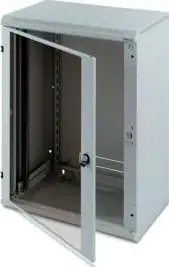 LAN Ormar zidni 9U/400mm, Flatpack, Crni, RXA-09-AS4-BAX-A1, TRITON PARDUBICE S.R.O., Tip zidni