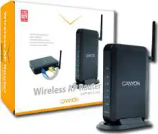 Router CANYON CNP-WF514A (1xWAN, 4xLAN Fast Ethernet/Ethernet/IEEE 802.11b/g)