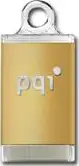 USB stick 16GB PQI Intelligent Drive i810plus NAND Flash , USB 2.0, I-Stick Interface, Gold