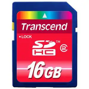 Memorijska kartica SD 16 GB Transcend HC Class 2
