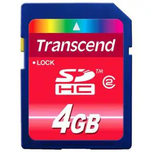 Memorijska kartica SD 4 GB Transcend HC TS4GSDHC2