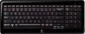 Tipkovnica Logitech Wireless Keyboard K340, USB, Crna