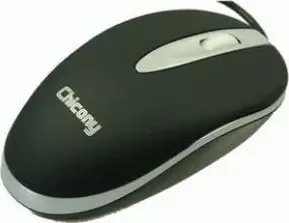 Miš Chicony MS-0502, USB Optički žičani, 800 dpi, rubber, Crno/Srebrne boje (blister pakiranje)