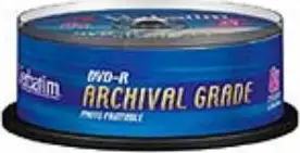 DVD-R Verbatim Archival Grade, Kapacitet 4.7GB, 25 komada, Brzina 8×