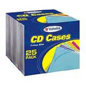 Verbatim Colour Slimcase 25 Pack