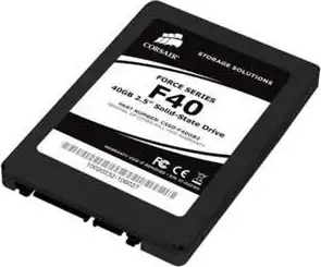 SSD SATA II 40 GB Corsair Force Series, CSSD-F40GB2