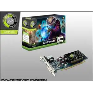 Grafička kartica Point Of View PCI-E nVidia GeForce GF210 512MB DDR3 589 1402 1600 DVI VGA HDMI