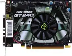 VGA nVidia XFX GT240 550M 512MB DDR5 HDMI DVI VGA DVI PCI-E 2.0