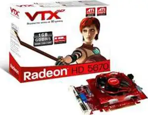 Grafička kartica VTX 3D PCI-E ATI Radeon HD5670 1GB (V2)