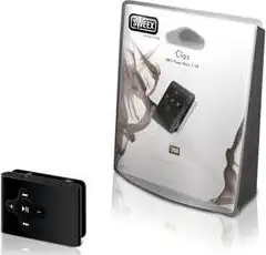 MP3 Player Sweex MP300 Sweex Clipz 2GB, Black
