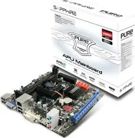 Matična ploča Sapphire Pure White Fusion E350, A50M, mITX