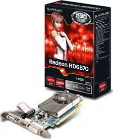 Grafička kartica Sapphire PCI-E ATI Radeon HD6570 2GB DDR3, HDMI, DVI-D, VGA