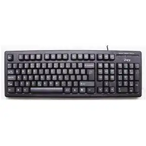 Tipkovnica MS Industrial KB-01, PS/2, Crna