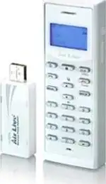 Airlive Skyphone-1000s Bežični Skype Phone sa Numeričkom Tipkovnicom za dial-up oko 10m Dometa