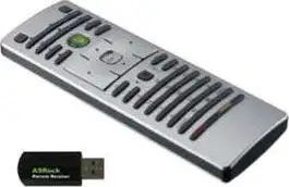 Asrock Smart Remote - Package includes MCE Remote Controller and Multi-Angle CIR Receiver, The world