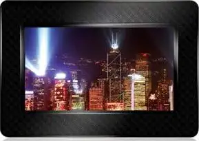 Digitalni okvir za slike Transcend 705, TS-PF705B, Crni