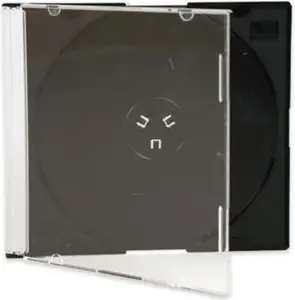 KUTIJA SLIM ZA 1 CD CRNA 10 KOM