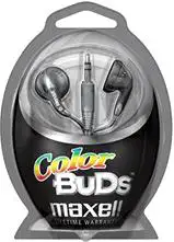 Slušalice Maxell Stereo colour budz, silver