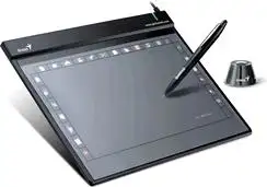 Genius G-Pen F509, tablet, wide, slim